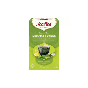 Yogi Green Tea Matcha Lemon 30,6g (17 φακελάκια x 1,8g) BIO
