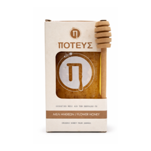 Βιολογικό Μέλι Ανθέων 950g Ποτεύς