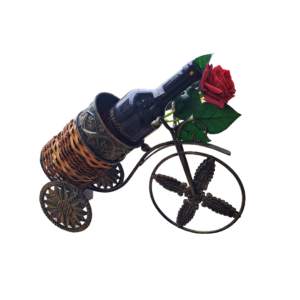 Κομψή Μεταλλική Κρασοθήκη