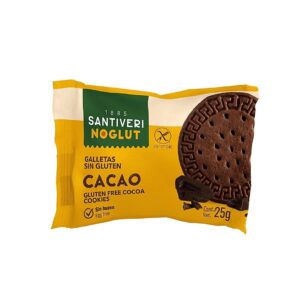 Μπισκότα Santiveri Κακάο Χώρις Γλουτένη 25gr