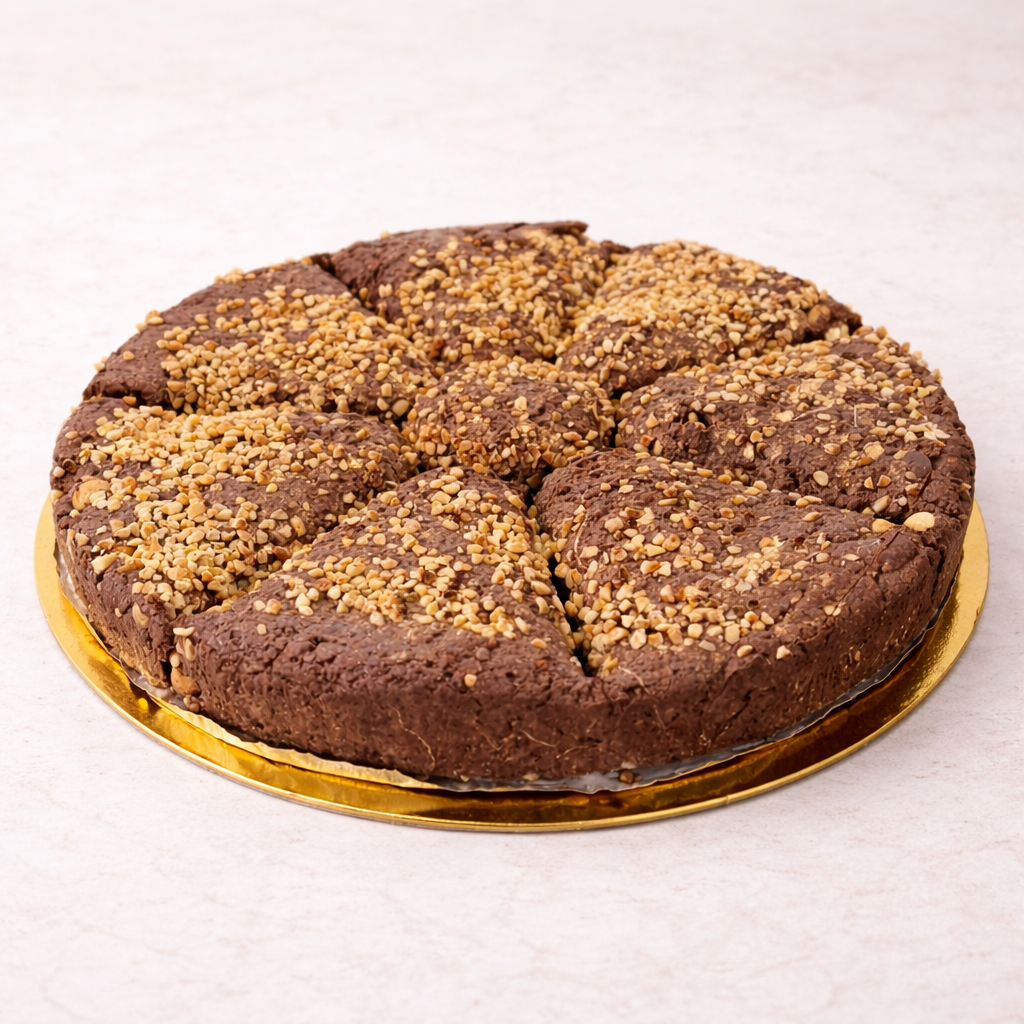 Χαλβάς Θεσσαλονίκης με Σοκολάτα Φουντούκι & Κροκάν