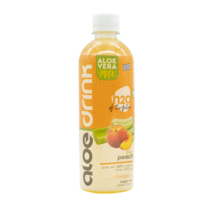 Χυμός Aloe Vera σε μπουκάλι, φυσικό ρόφημα με αλόη, ιδανικό για καθημερινή ενυδάτωση.